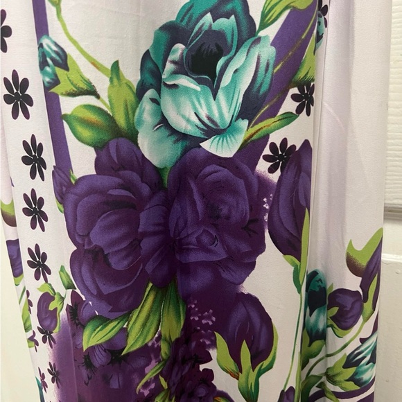 IB Diffusion Purple Floral Maxi Dress - Picture 7 of 12